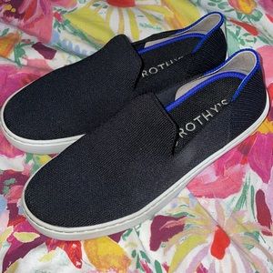 Rothy’s “The Sneaker” in Deep Navy Slip On Shoe Size 5.5